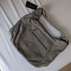 New grey Tignanello handbag